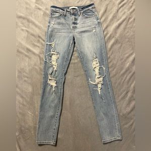Willow and root jeans
